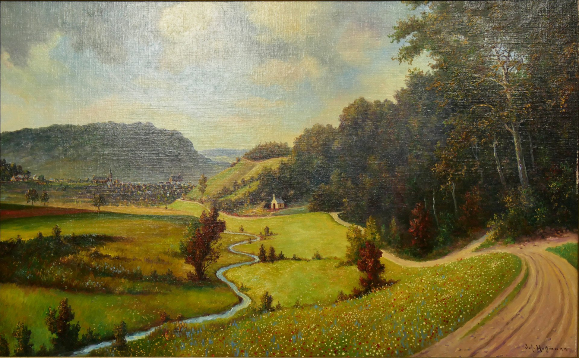 Johann Hoffmann, Gemälde Konzer Tälchen