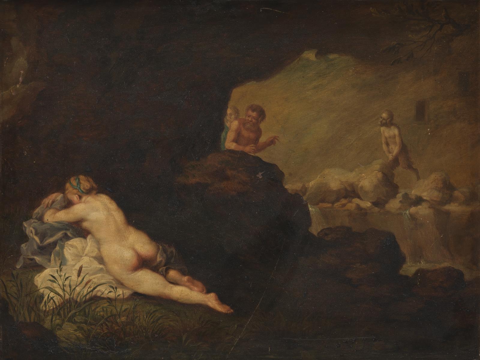 Johann Liss, En sovende nymfe