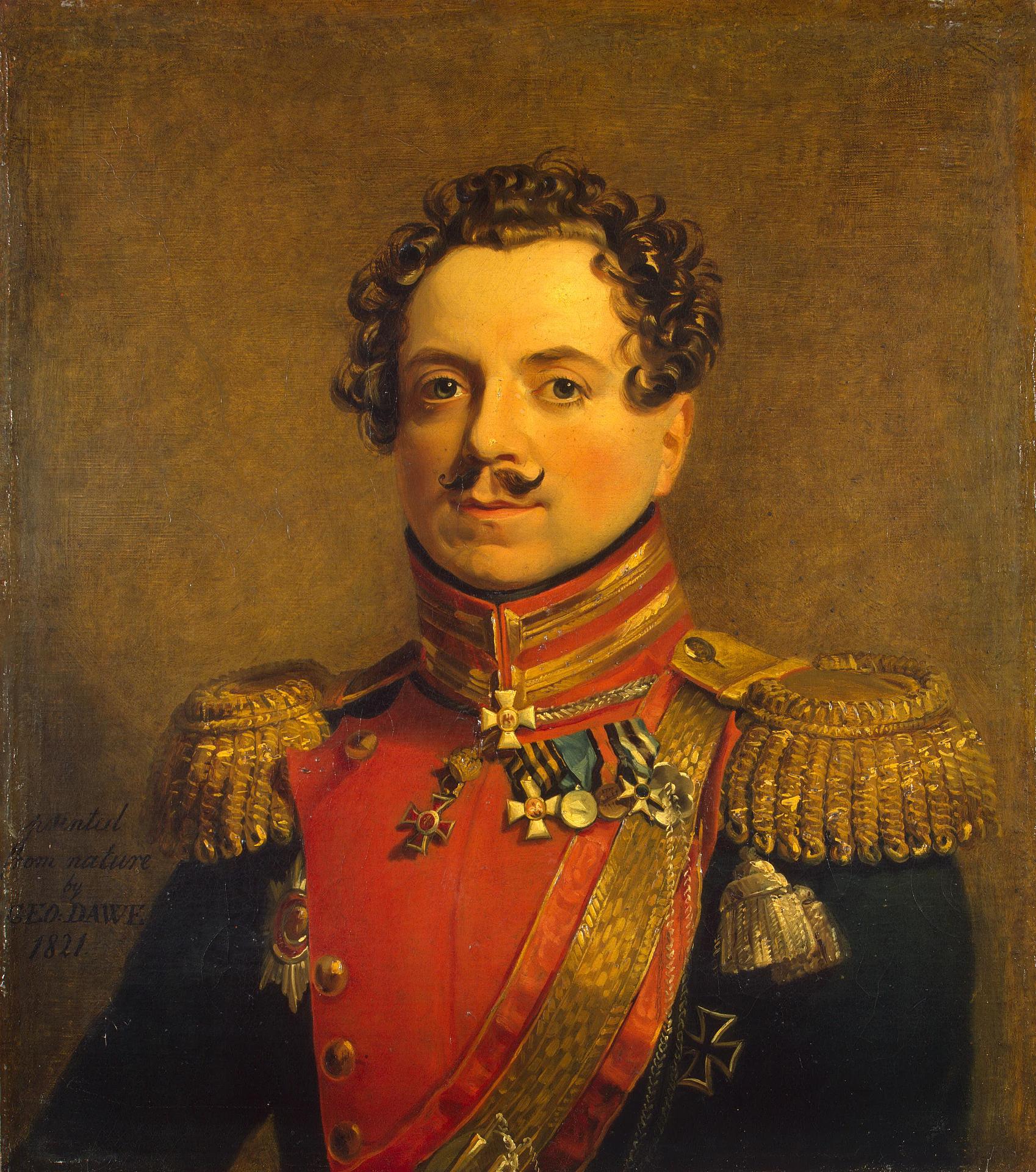 George Dawe, Portrait of Stepan S. Andreyevsky (1782-1842)