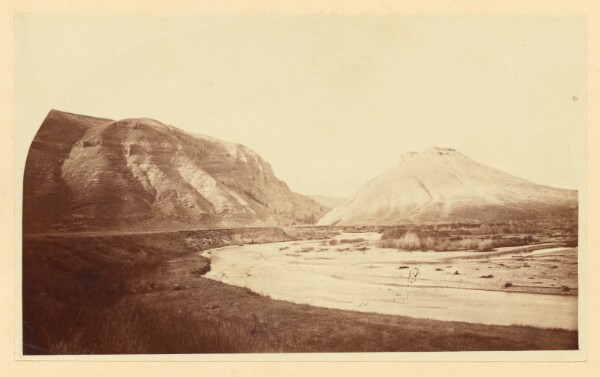 Carleton Watkins, [Entrance to Weber Canon, U.P.R.R.]