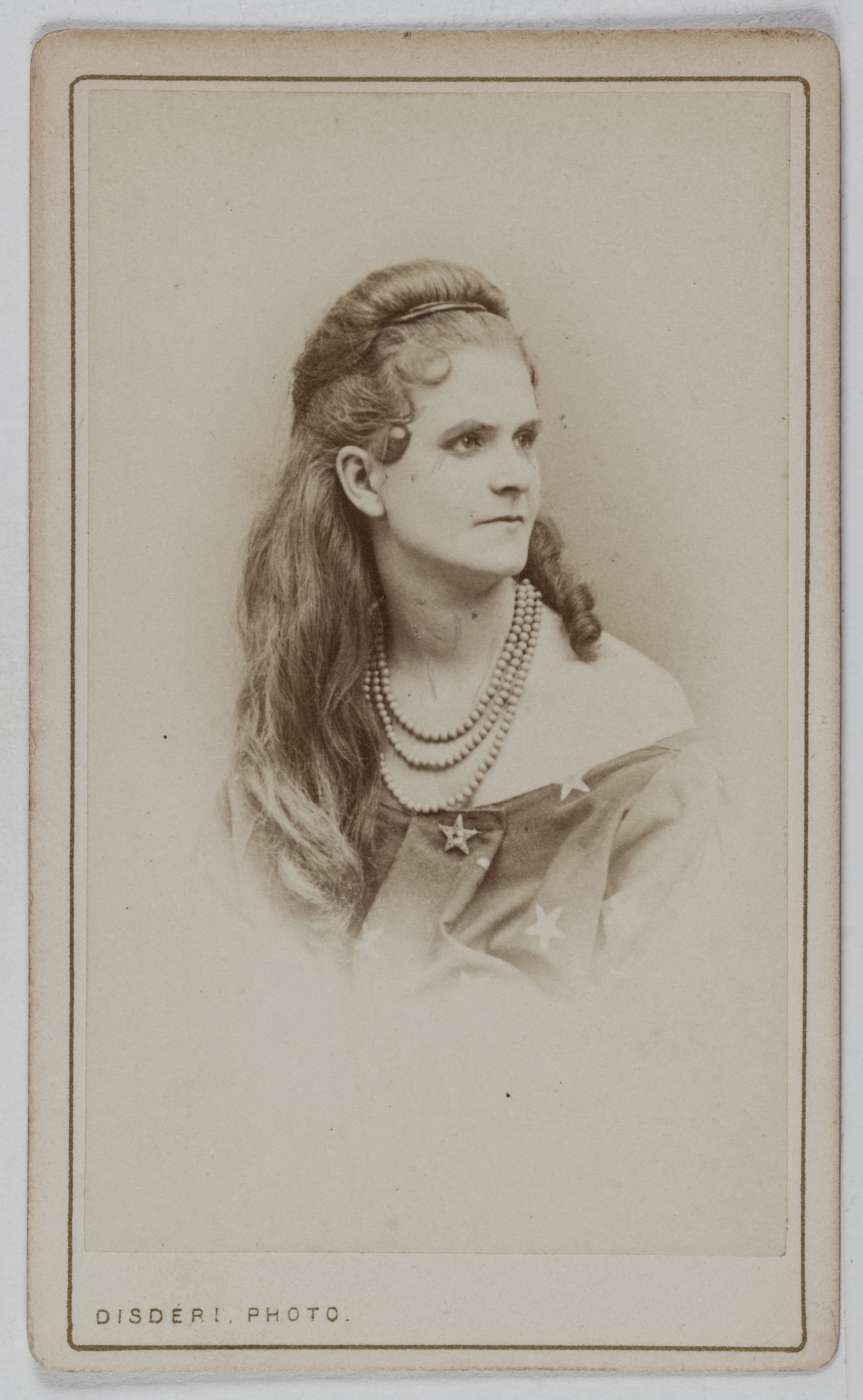 André-Adolphe-Eugène Disdéri, Portrait de Maria Litta