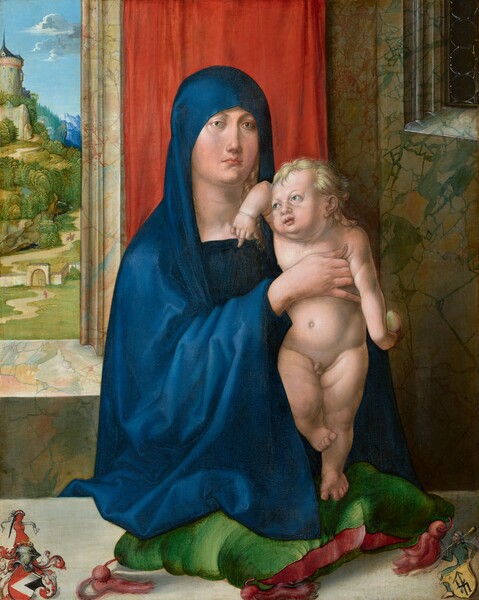 Albrecht Dürer, Madonna and Child [obverse]