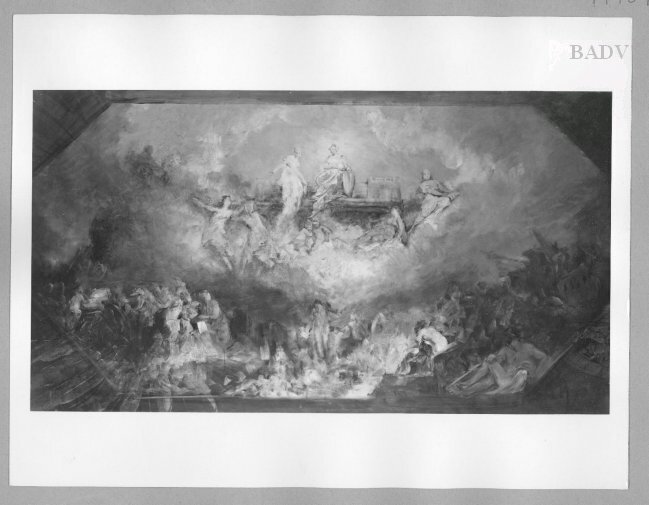 Hans Makart, oil sketch for a festival of gods