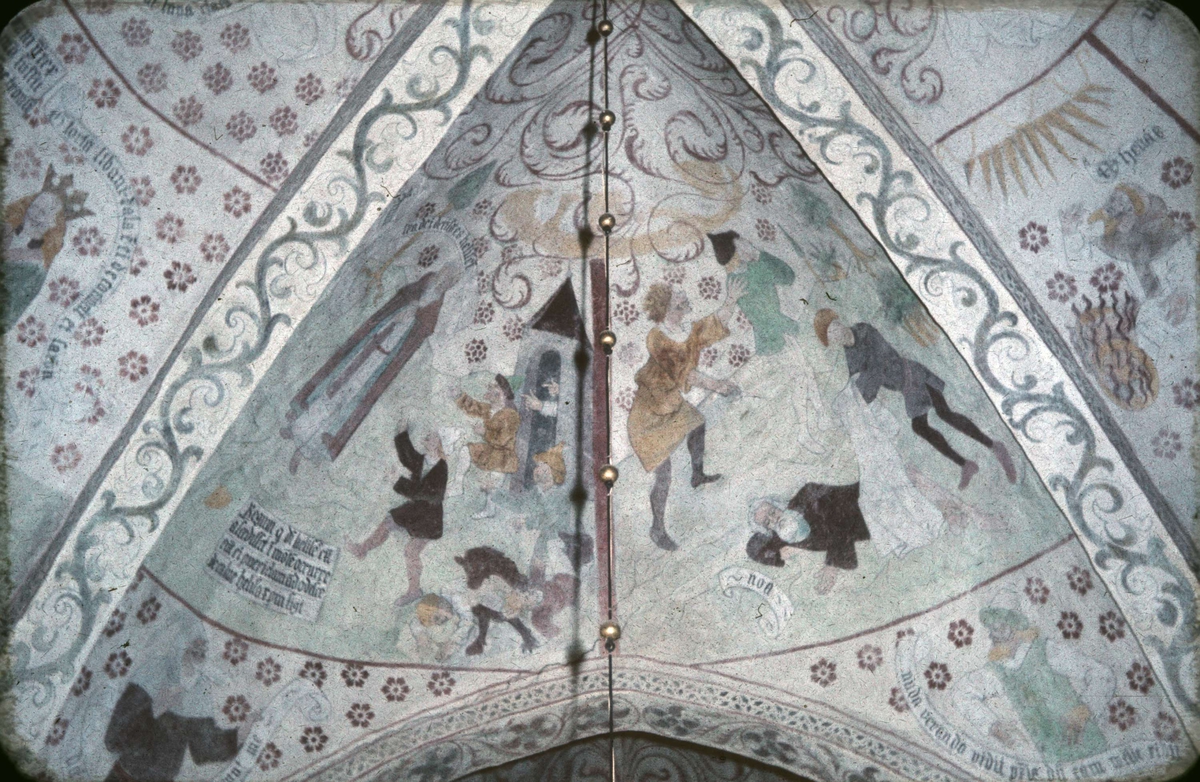 Erik Eriksson, Kalkmålning i Vänge kyrka, Uppland