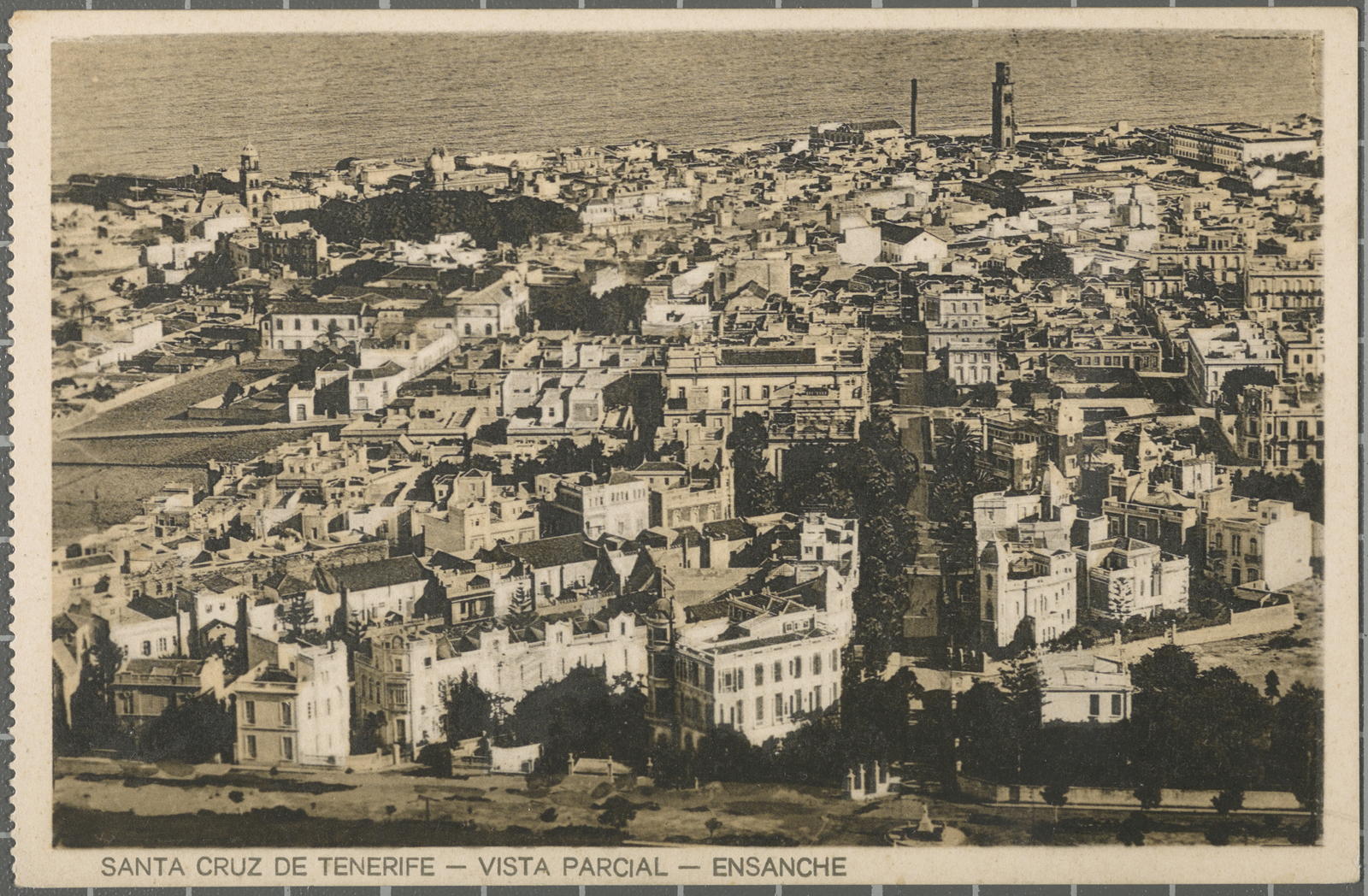 Desconegut, Santa Cruz de Tenerife - Vista parcial - Ensanche