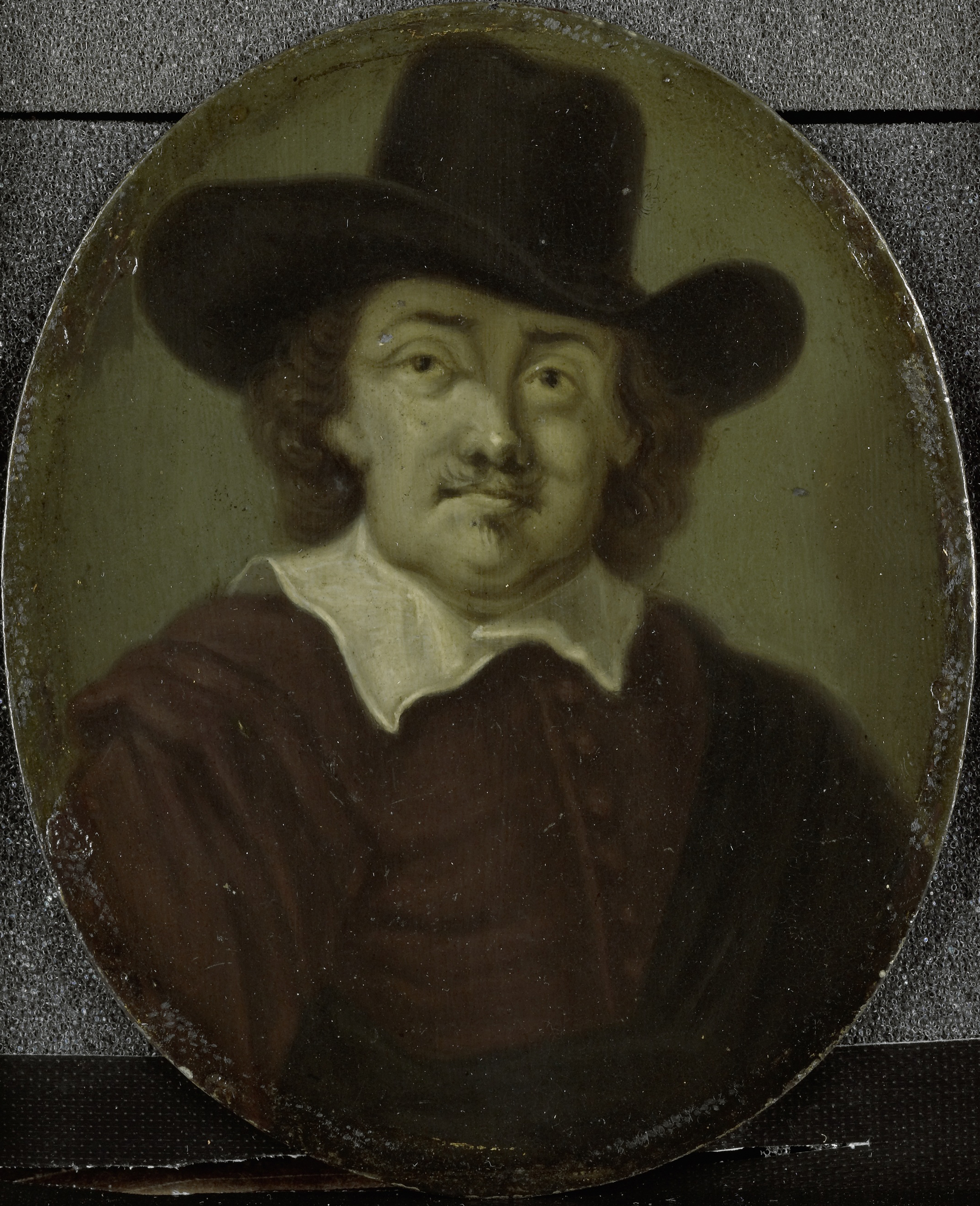 Arnoud van Halen, Portrait of Jeremias de Decker, Poet in Amsterdam