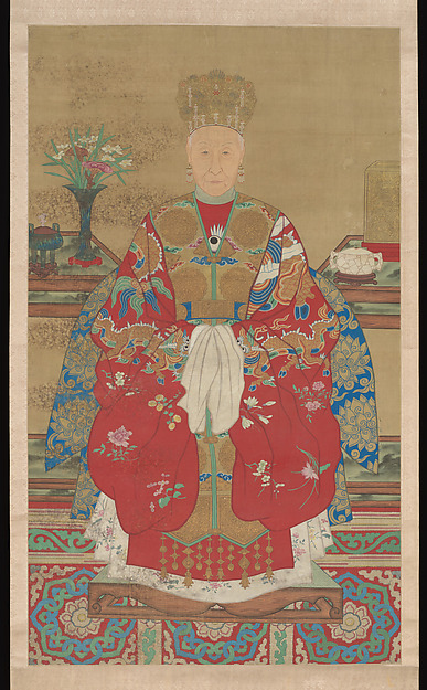 Unidentified artist, Portrait of Madame Wei Yixie