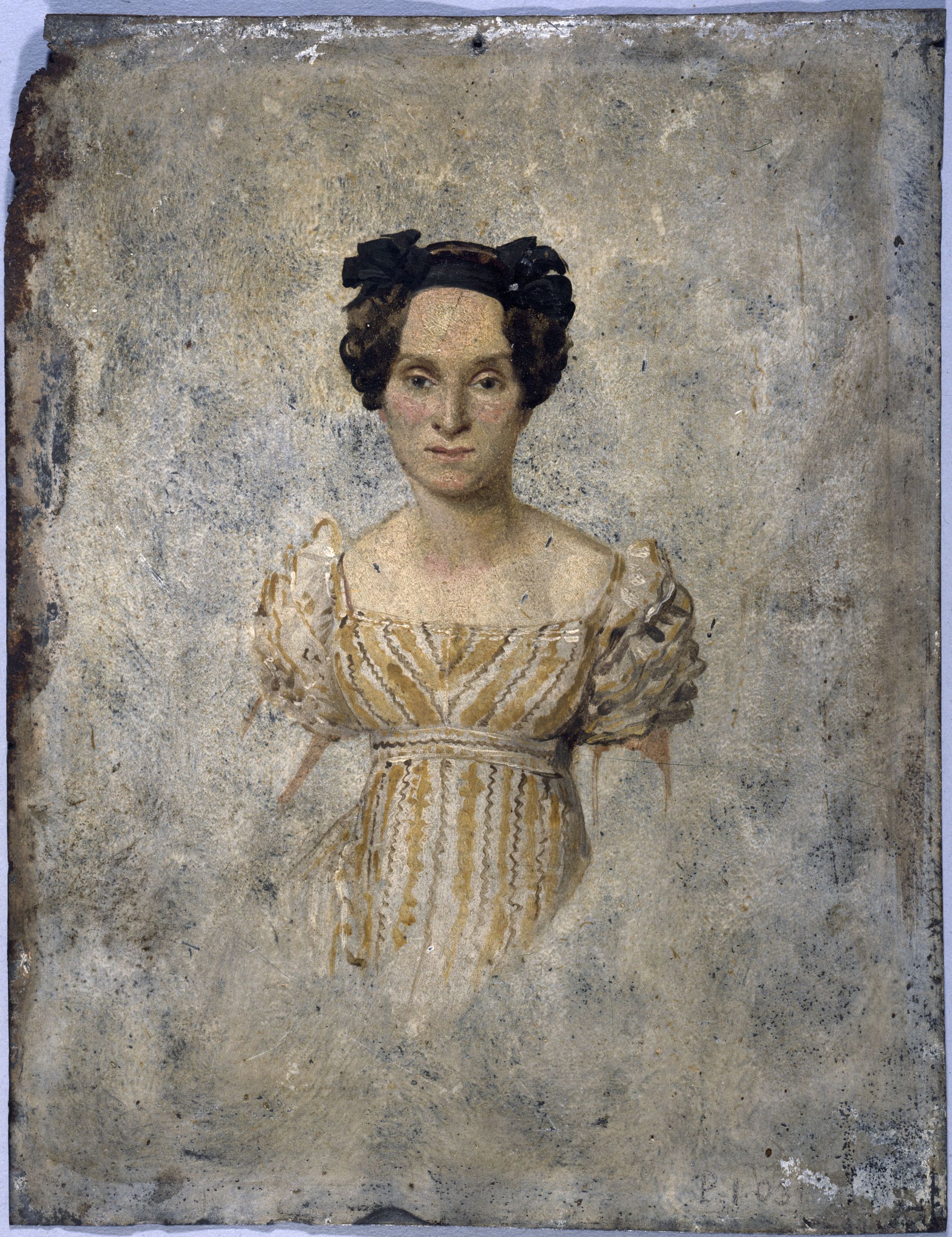 Anonyme, Portrait présumé de Marie Taglioni (1804-1884), danseuse.