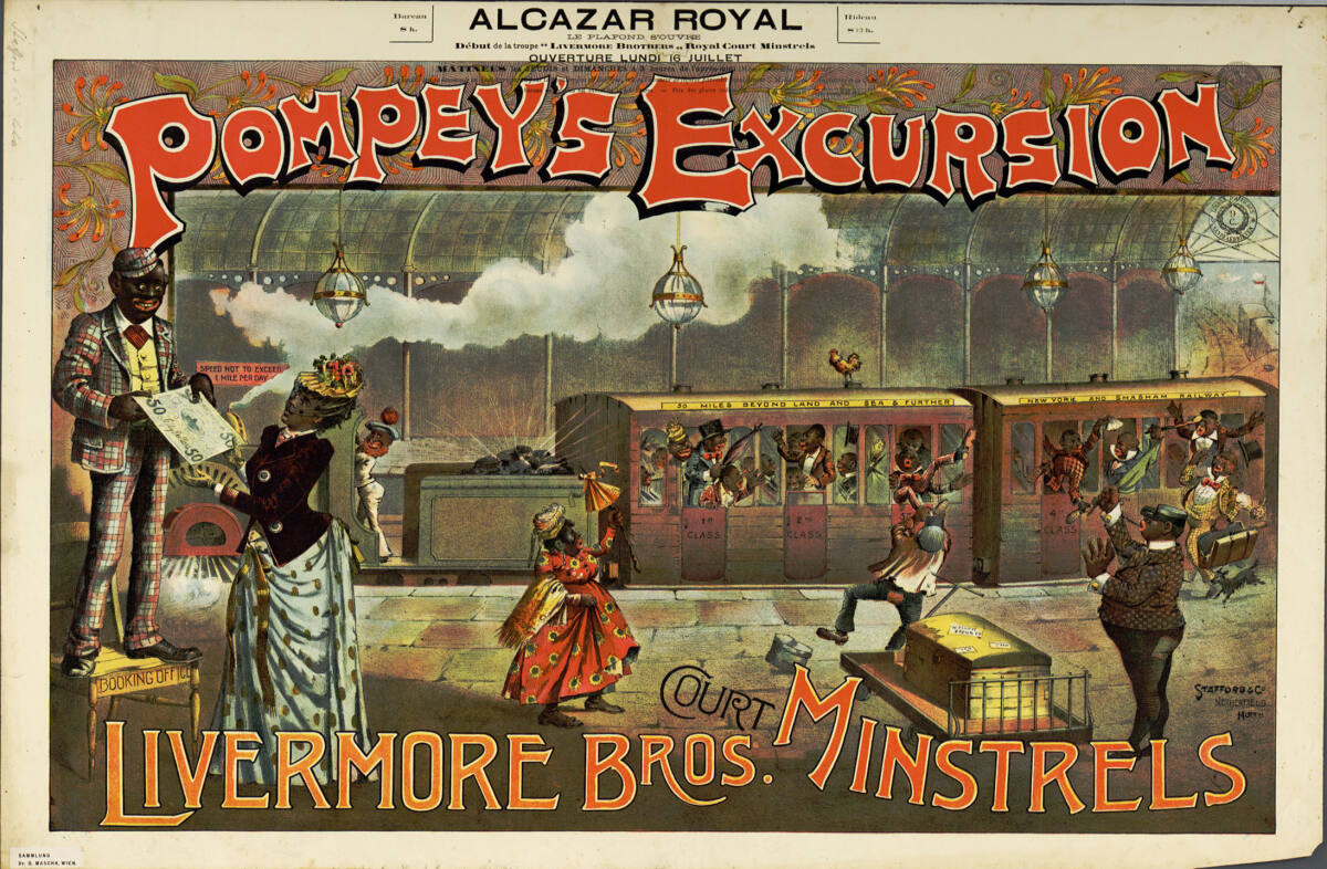 Anonym, LIVERMORE BROTHERS COURT MINSTRELS; POMPEY'S EXCURSION
