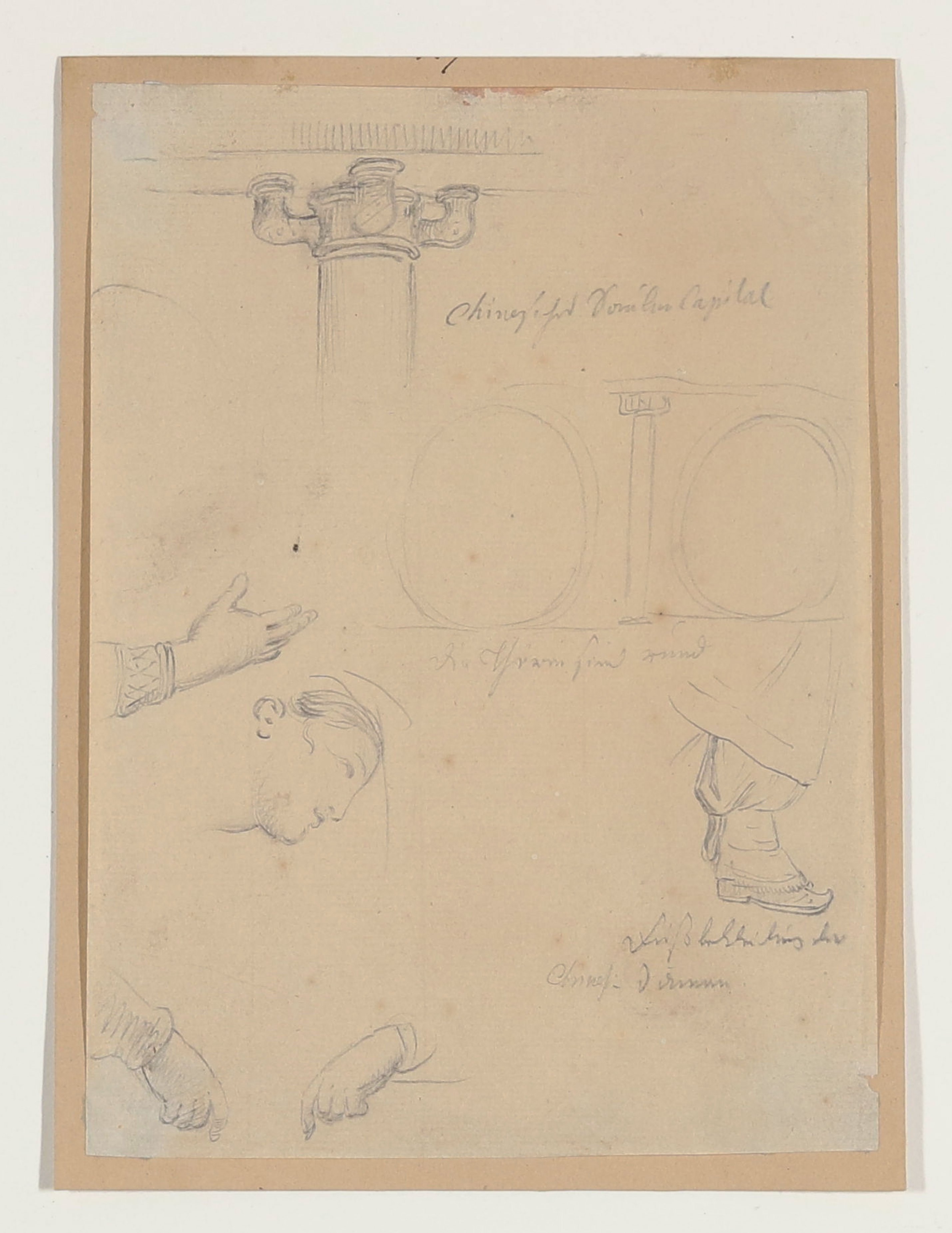 Johann Heinrich Ramberg, Illustration zu Friedrich Schillers "Turandot", Vorstudien