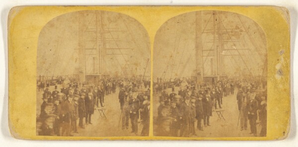 Unknown, General View of the Deck, from the Stern. [The Great Eastern]