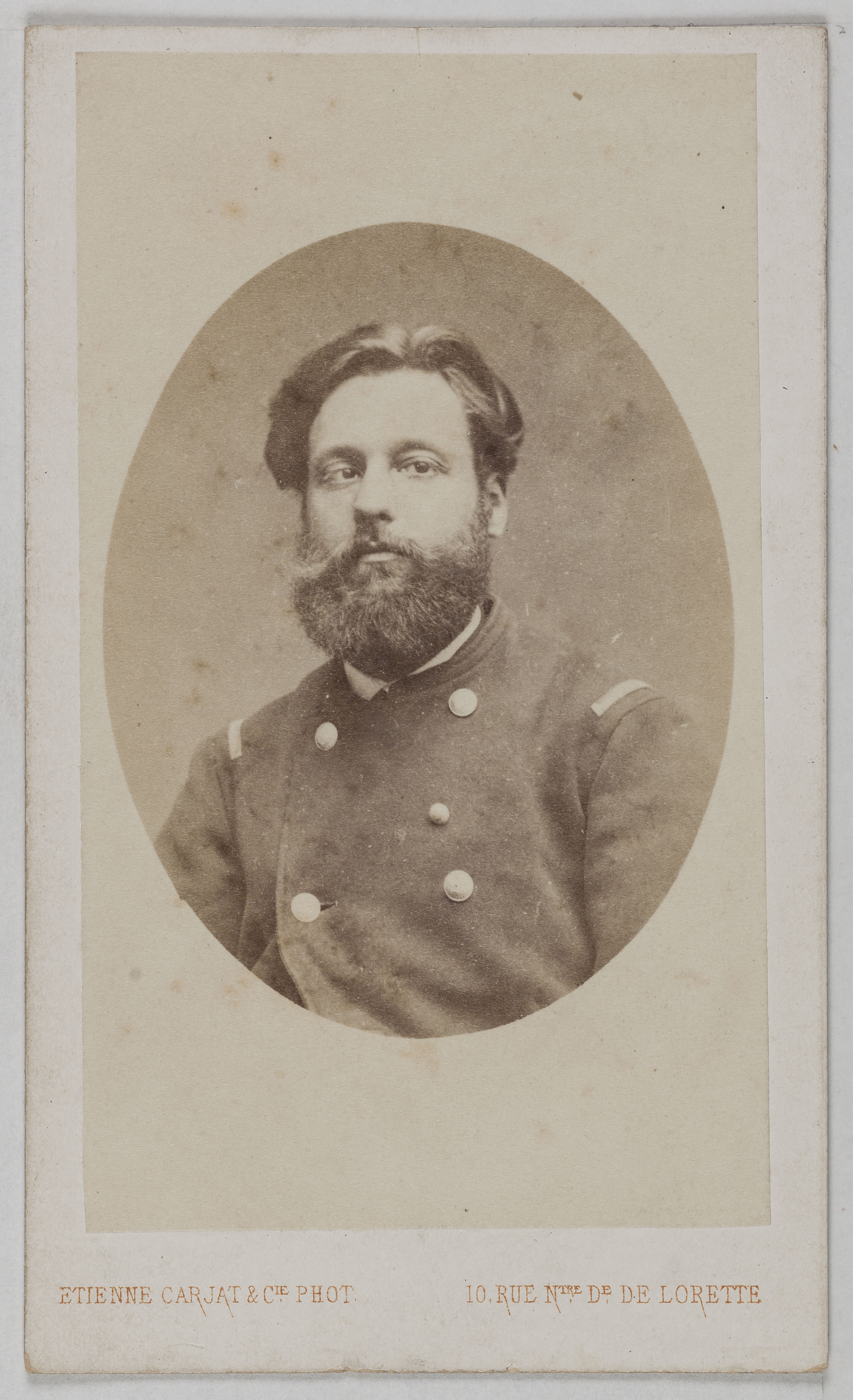 Carjat & Cie, Portrait de Jules Johannard (ouvrier feuillagiste, membre de la Commune)