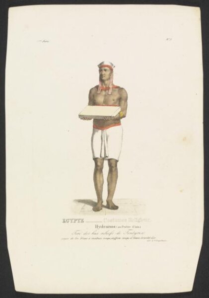 Godefroy Engelmann, Ancient Egyptian costume