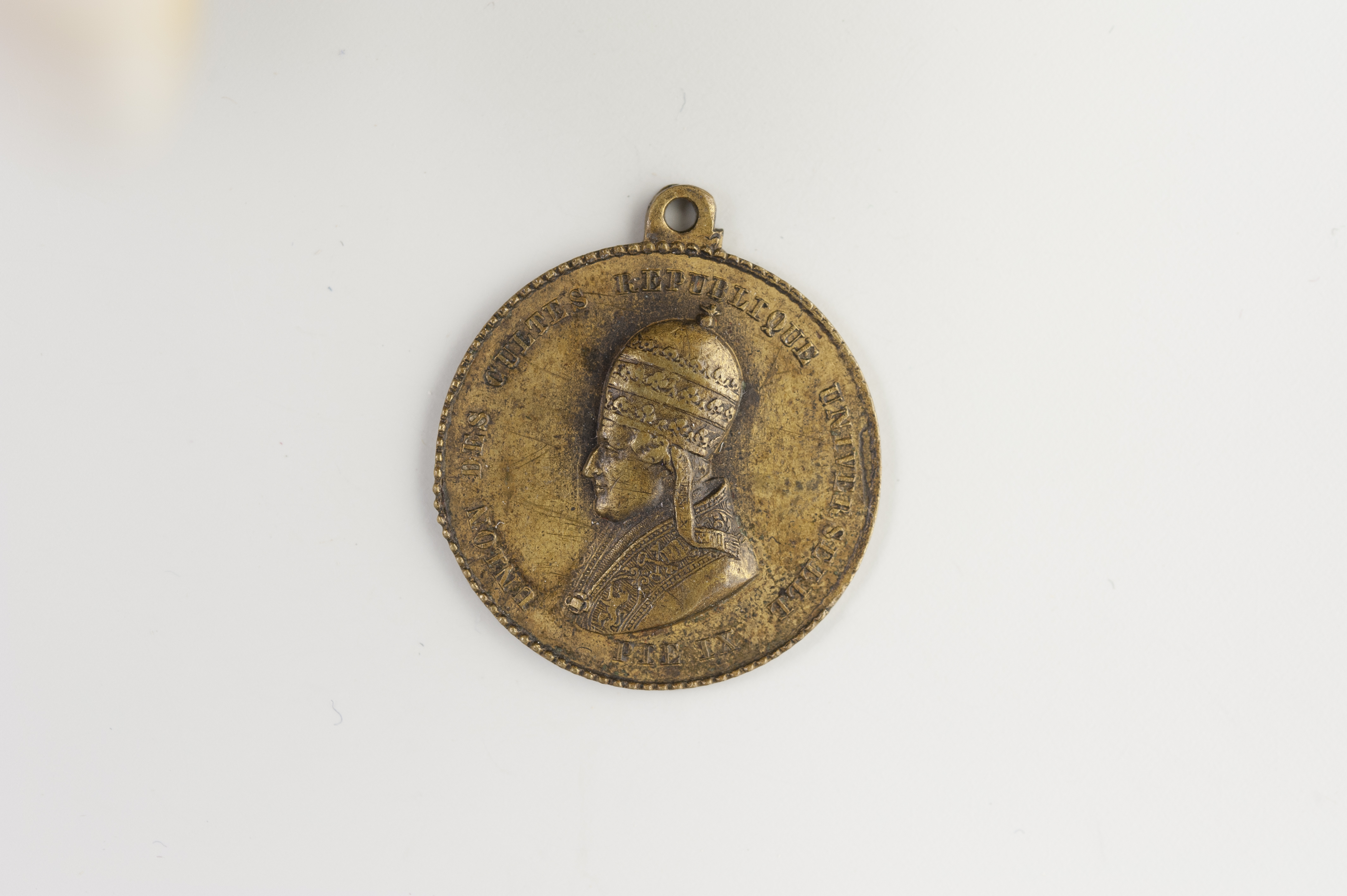 Anonyme, Portrait du pape Pie IX (1792-1878), s. d.