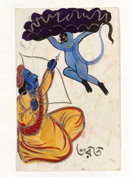 Unknown, Bharata and Hanuman