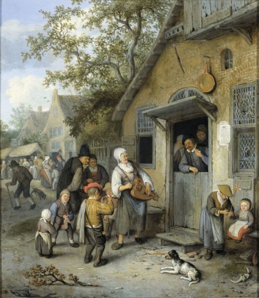Cornelis Dusart, Country Kermis