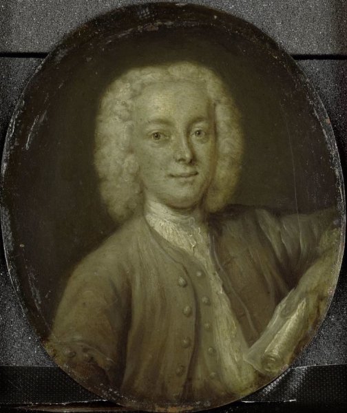 Jan Maurits Quinkhard, Portrait of Lucas Pater, Merchant and Poet in Amsterdam