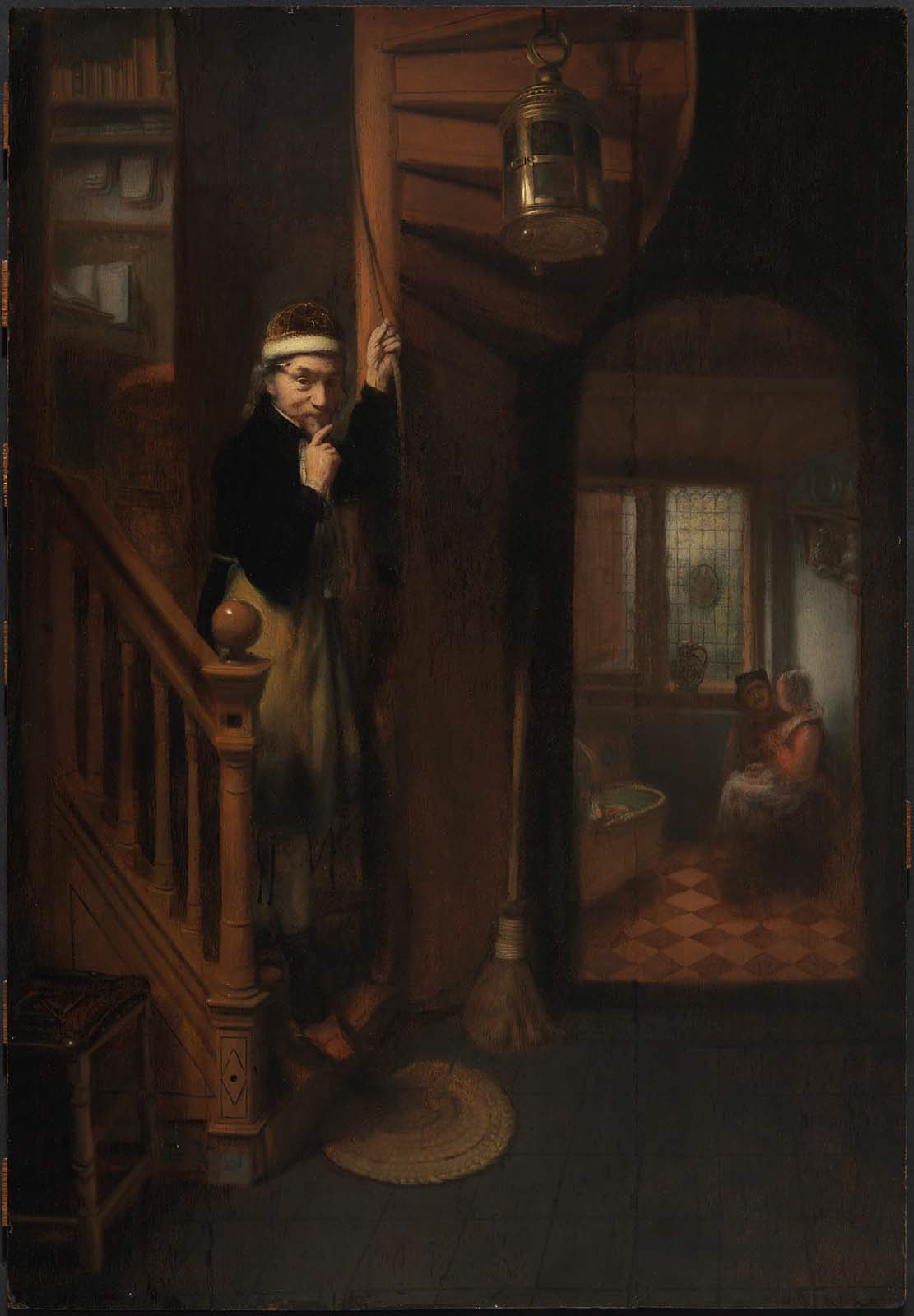 Nicolaes Maes, The Eavesdropper