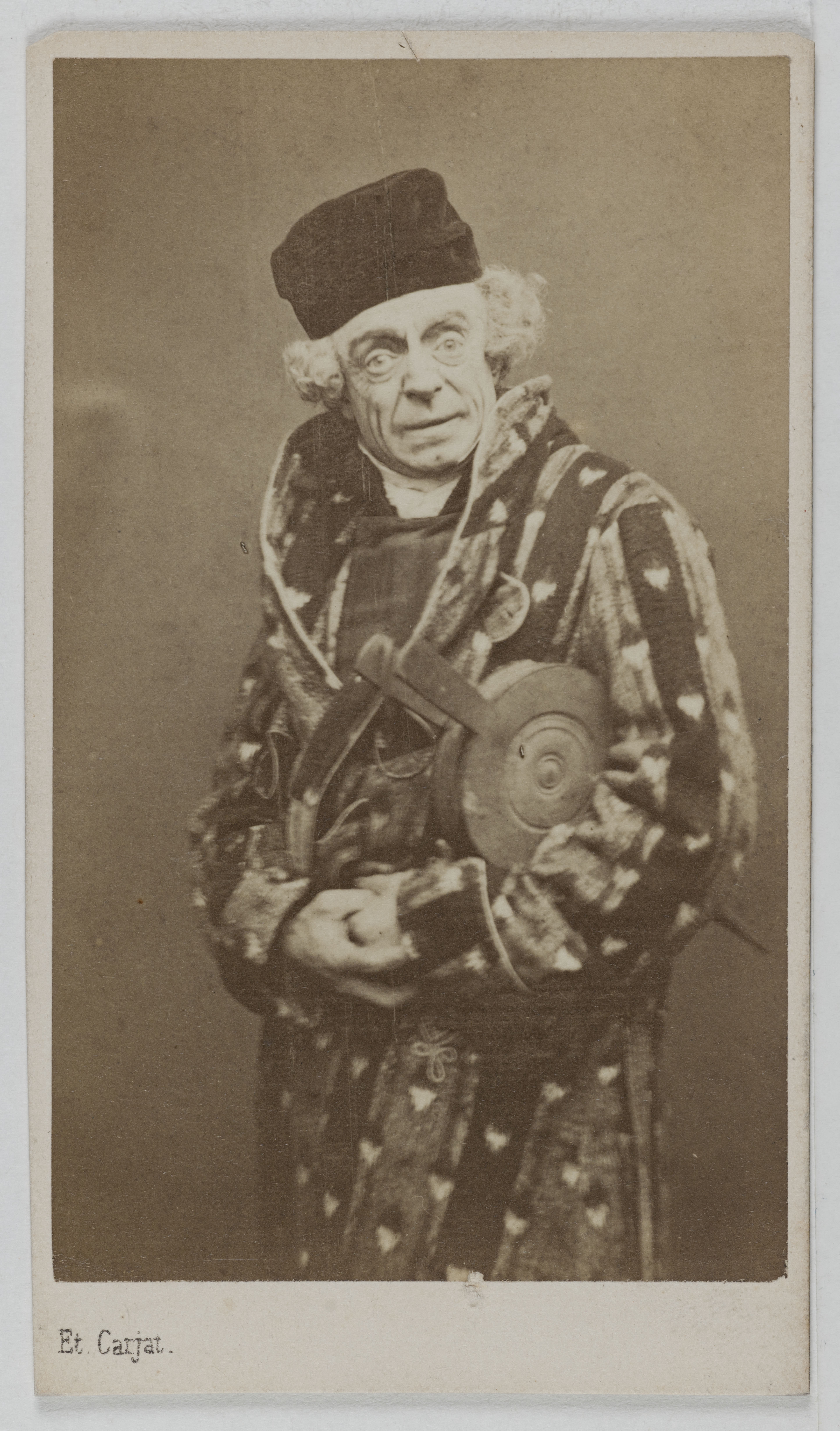 Carjat & Cie, Portrait de Lesueur François Louis, (1823-1876, ép. Anna Chéri), (acteur)