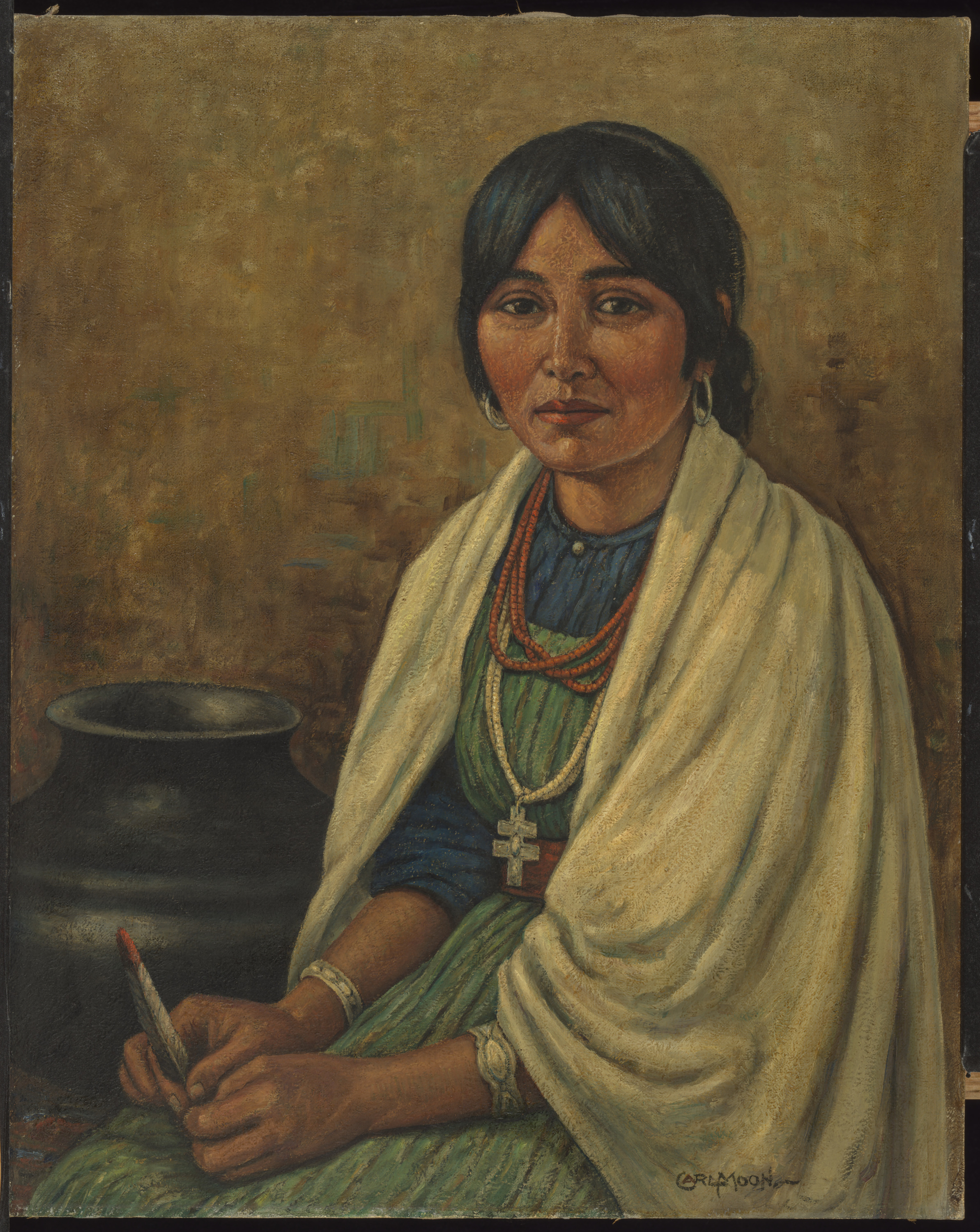 Carl Moon, Taos Woman