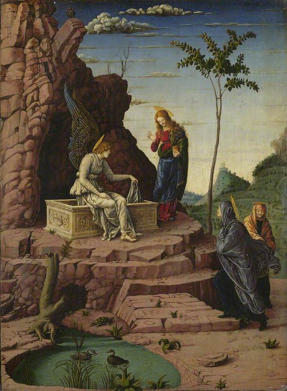 Andrea Mantegna, The Maries at the Sepulchre