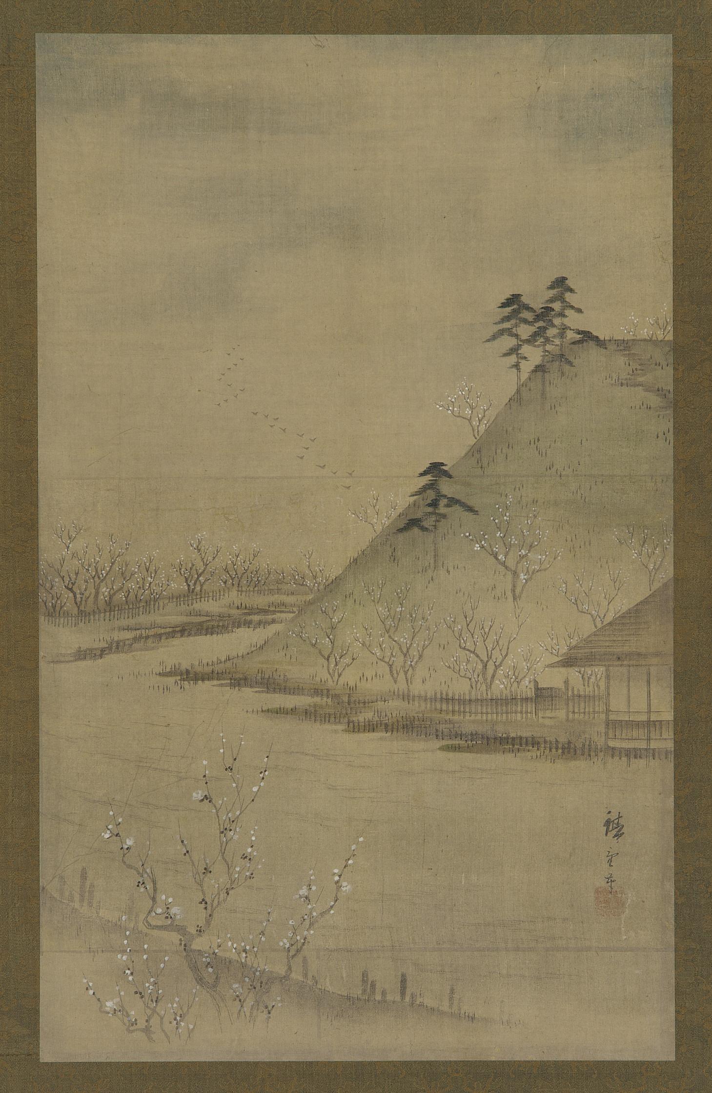 Utagawa Hiroshige II, Spring landscape