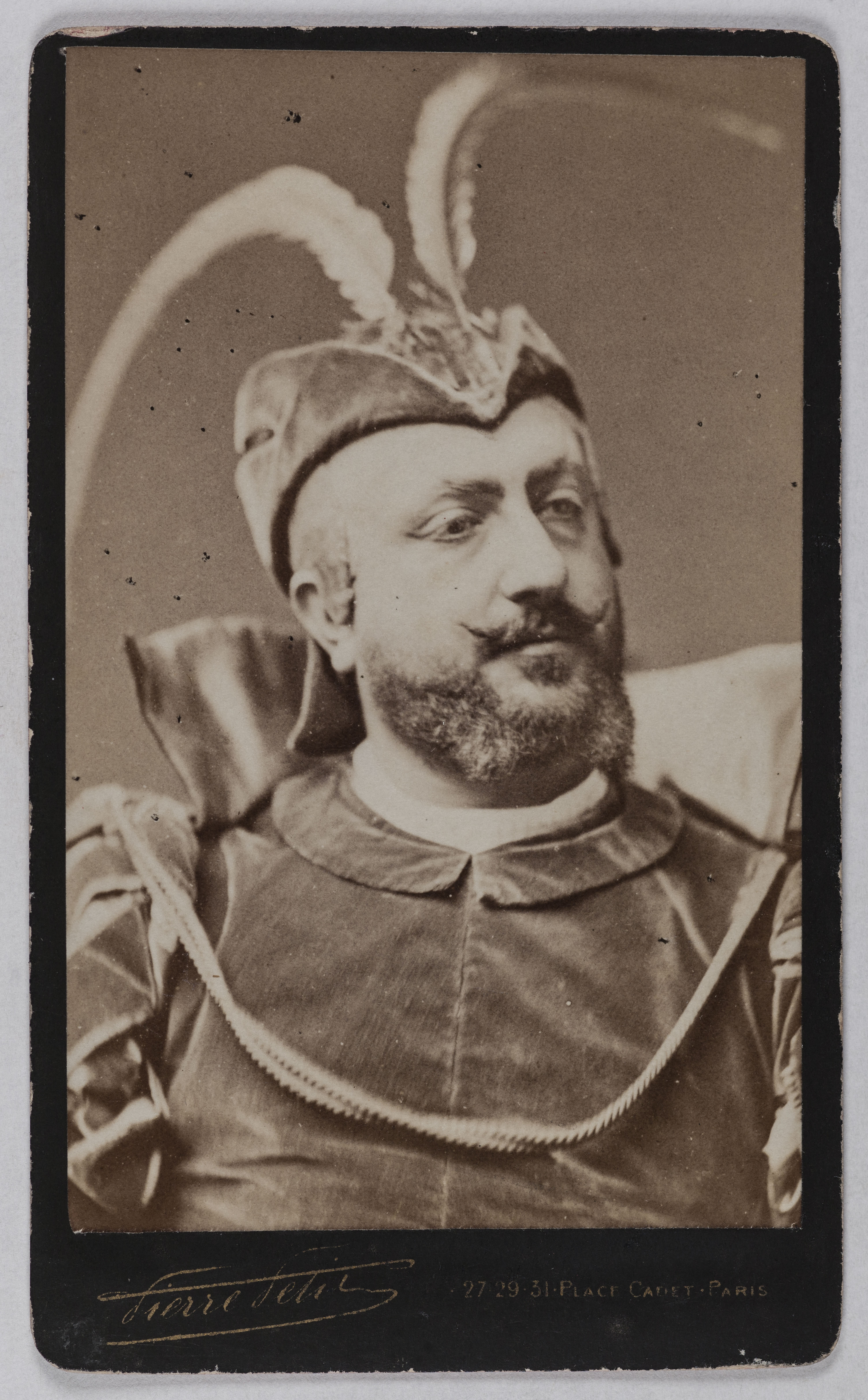 Pierre Petit, Portrait de Pedro Gailhard (1848-1918), (chanteur lyrique à l'Opéra, directeur de l'Opéra)