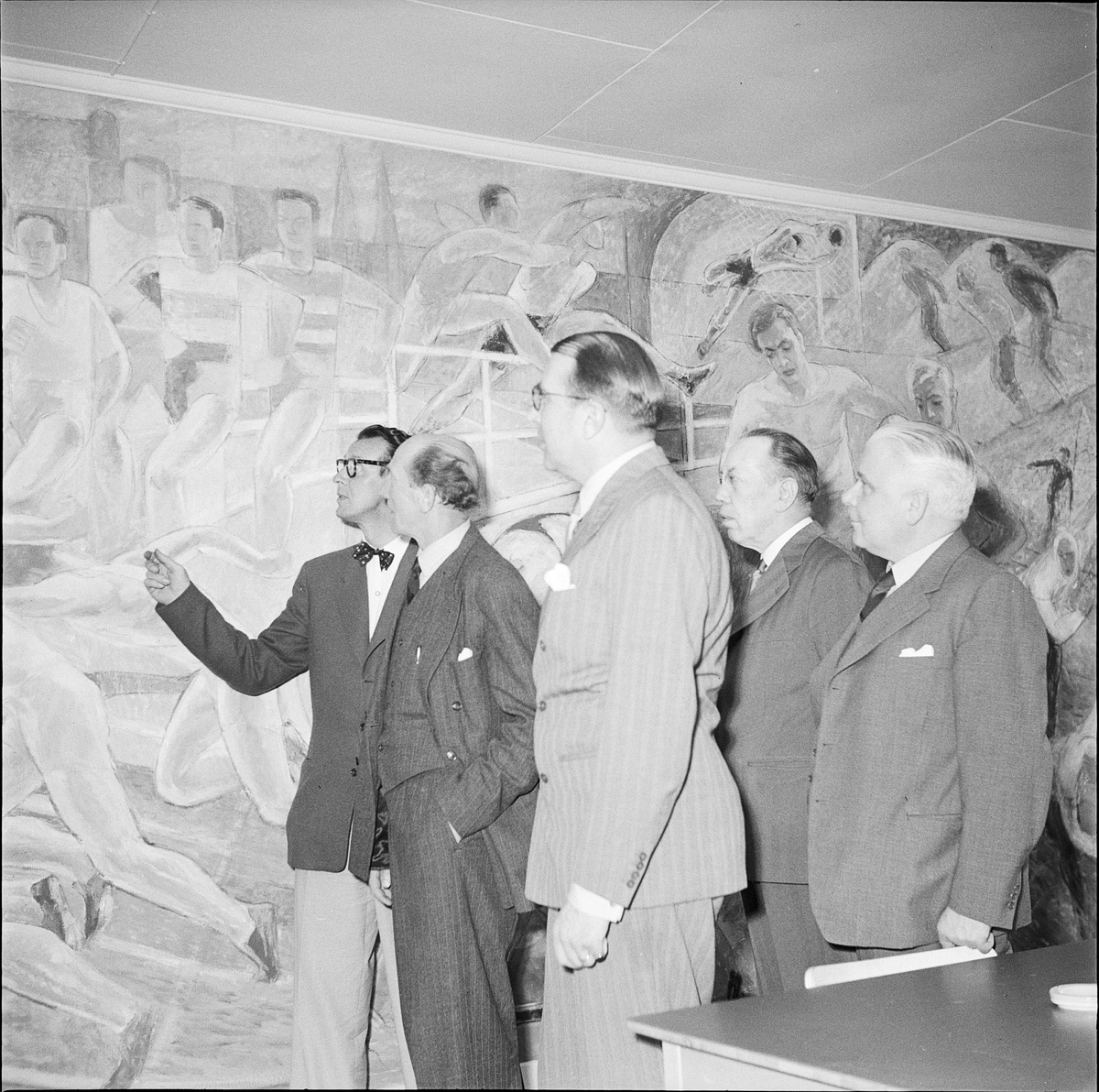 Uppsala-Bild, Upsala Ekeby - ny restaurant, Uppsala maj 1947