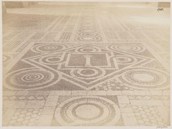 Parker, John Henry, Mosaic Pavement of Opus Alexandrinum in the Church of the Lateran, given by the Colonna Family, A.D. 1300
