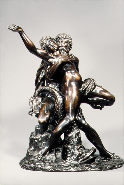 Johann Sadeler I, Neptune and Caenis