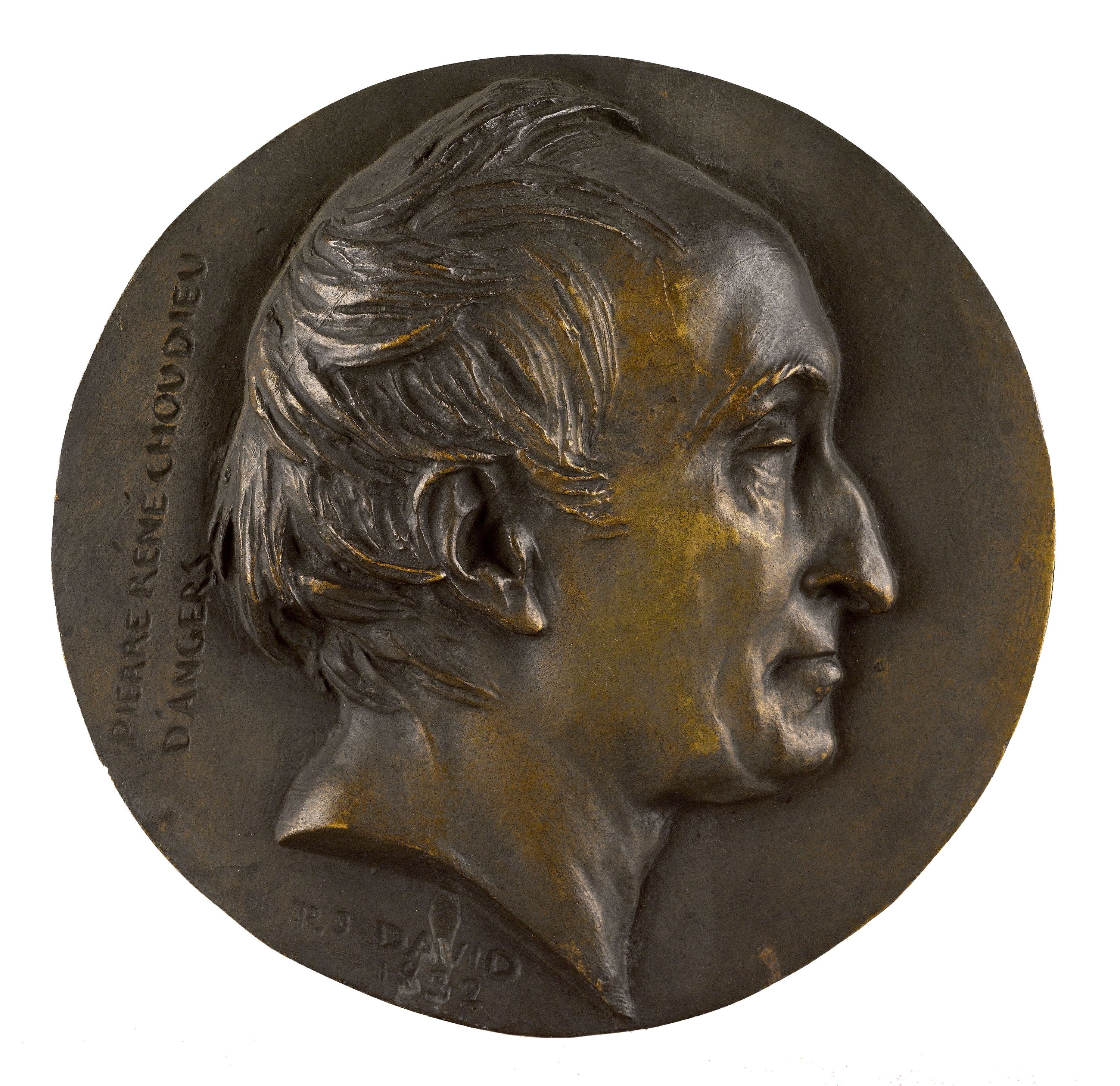 David d'Angers, Portrait de Pierre-René Choudieu (1761-1838), conventionnel