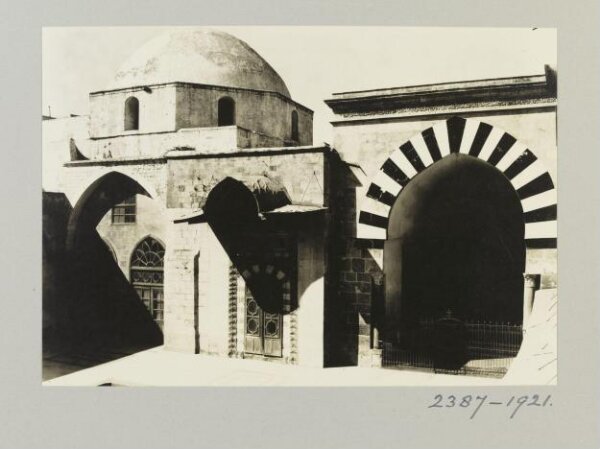 K.A.C. Creswell, Madrasa al-Halawiyya, Aleppo