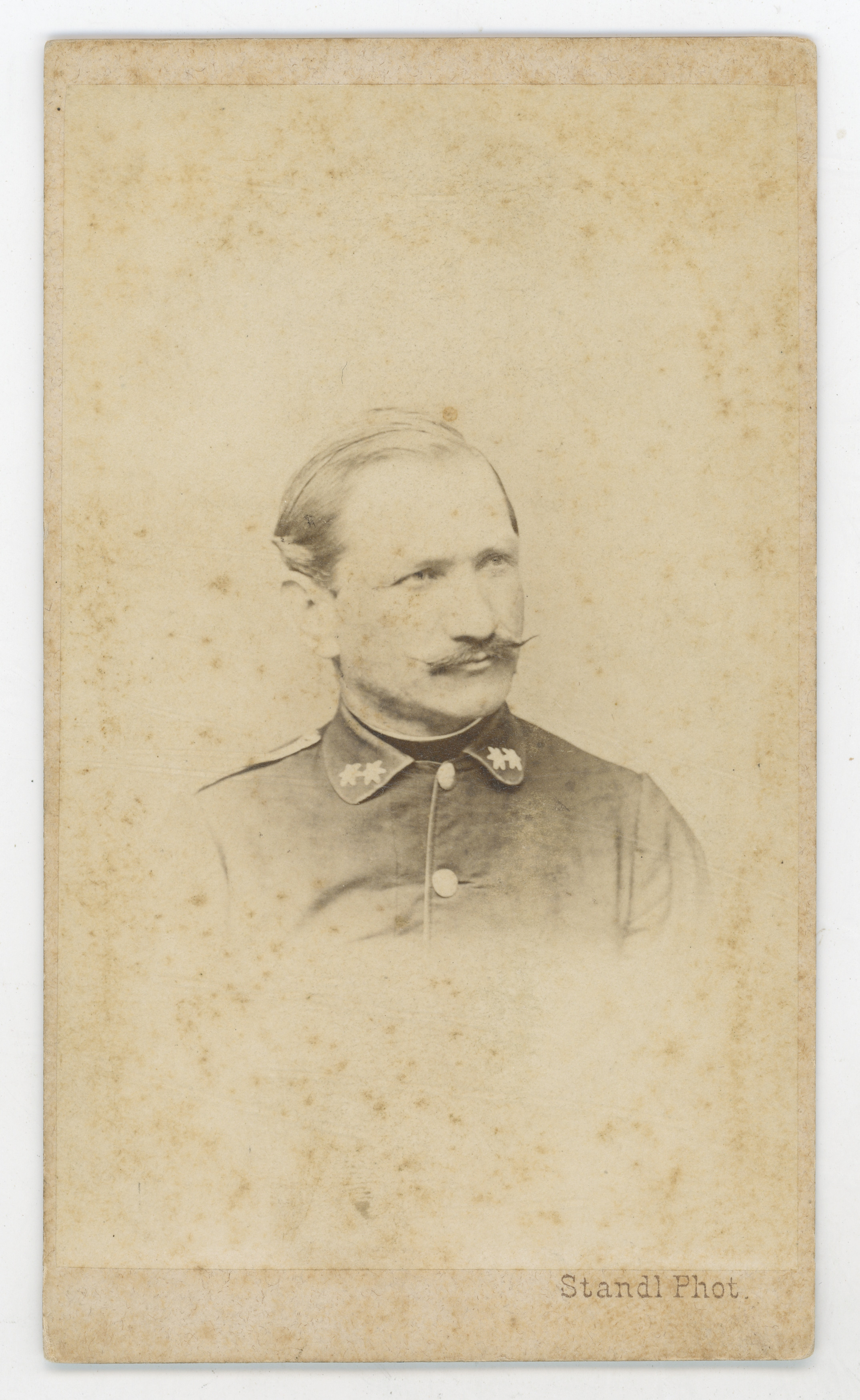 Ivan (27. 10. 1832.––30. 8. 1897.) Standl, Portret časnika