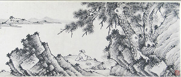 Shen Zhou, Enjoying the Pines