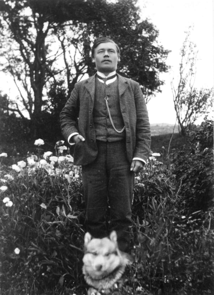 Konrad Nielsen, Portrett av Johan A. Spein Oskal