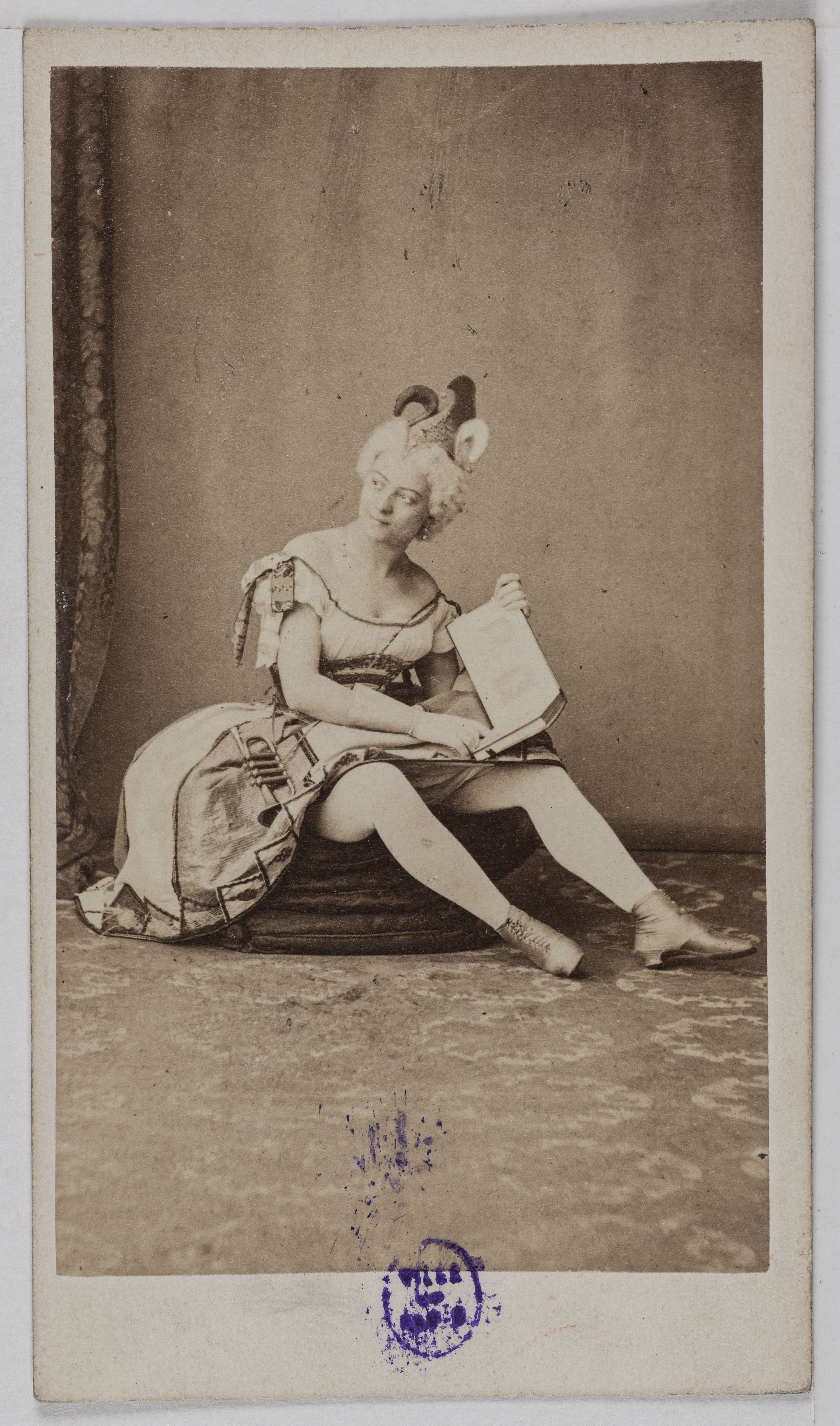 Ulric Grob, Portrait de Mariani (Berth ?), (actrice)