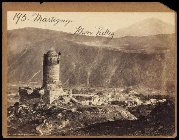 Francis Frith, Martigny.  Rhone Valley