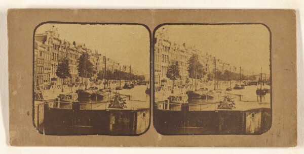 New York Stereoscopic Company, The Amsterdam Canal.