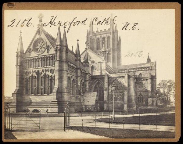 Francis Frith, Hereford Cath'l.  N.E.