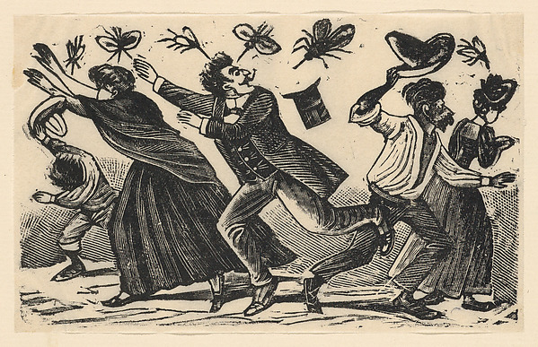 José Guadalupe Posada, The American mosquito that just appeared in Mexico