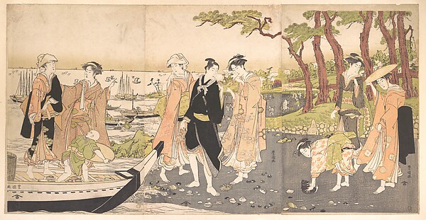 Utagawa Toyokuni I, Picking Clams