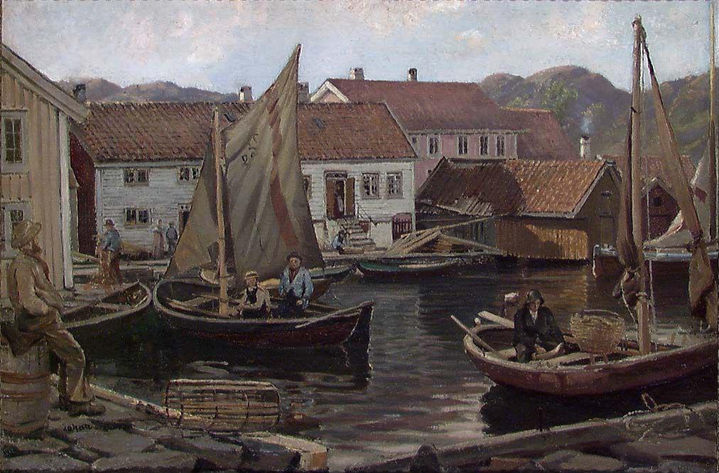 Johan Martin Nielssen, From Ävik near Svinør