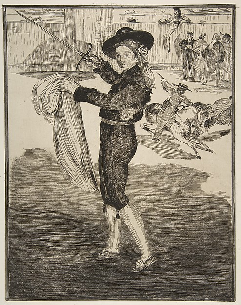Edouard Manet, Mlle. Victorine in the Costume of an "Espada"