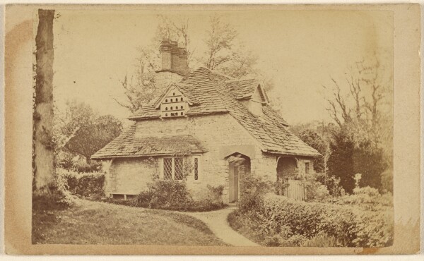 Unknown, Residence of Thomas Roberts at Wodenethe Fish Kill on Hudson N.Y. [exterior view of Rose Cottage, Blaise Hamlet]