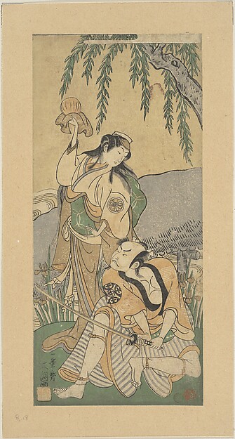 Ippitsusai Bunchō, Scene from a Drama