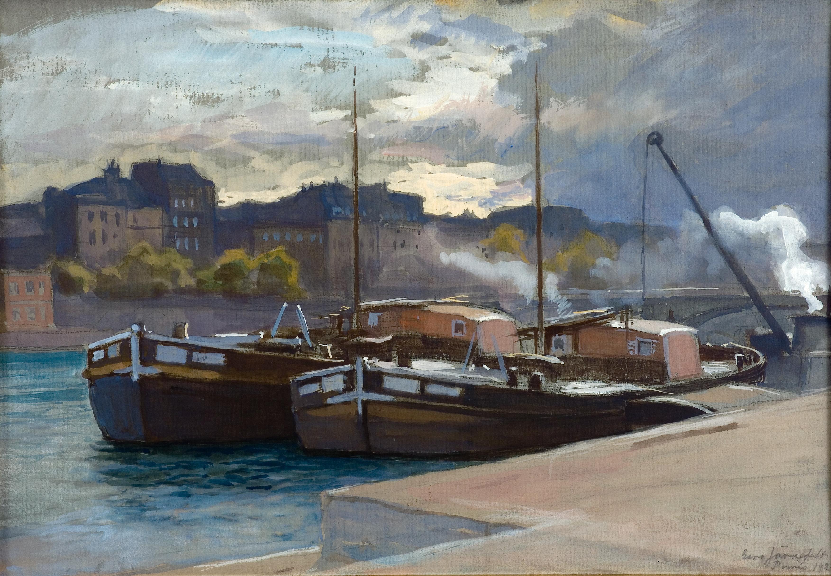 Eero Järnefelt, Jaaloja Seinen rannalla