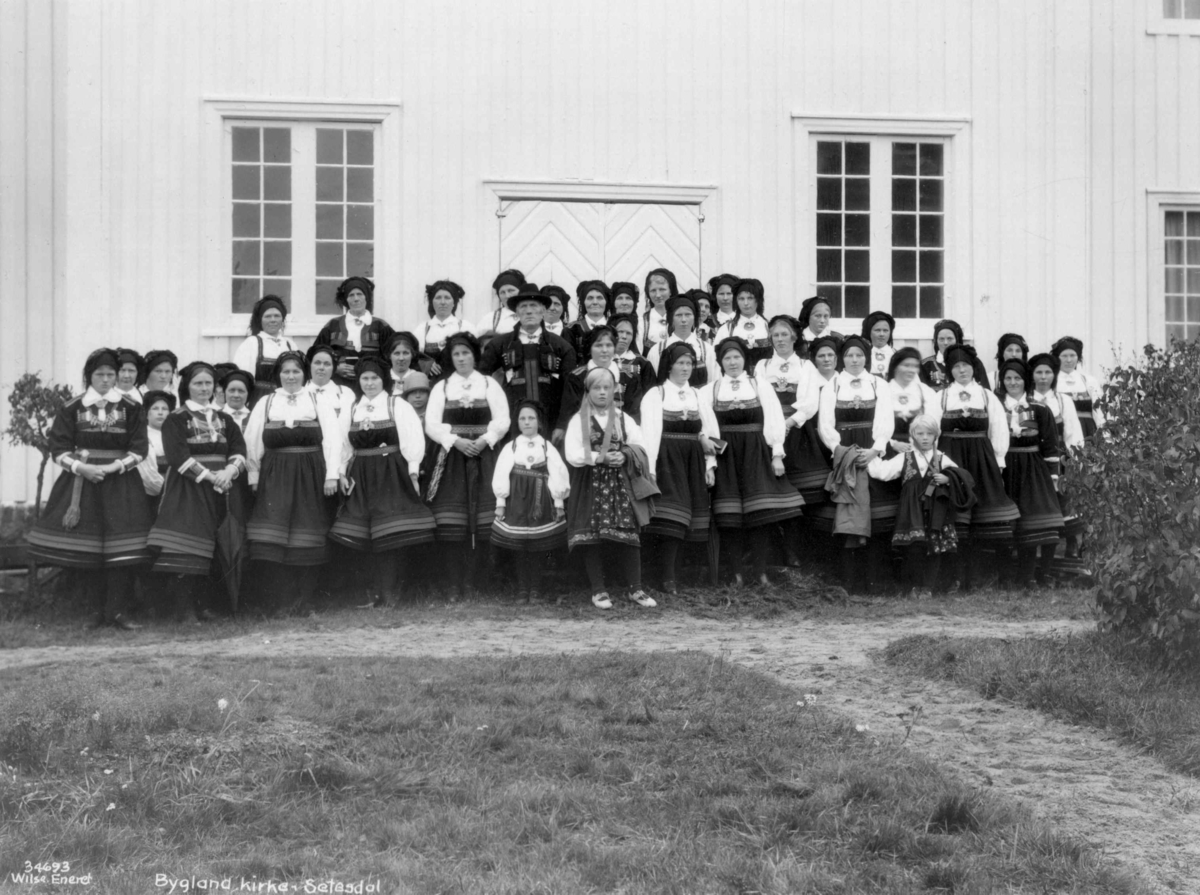 Anders Beer Wilse, Setesdalsgruppe, Grupper.