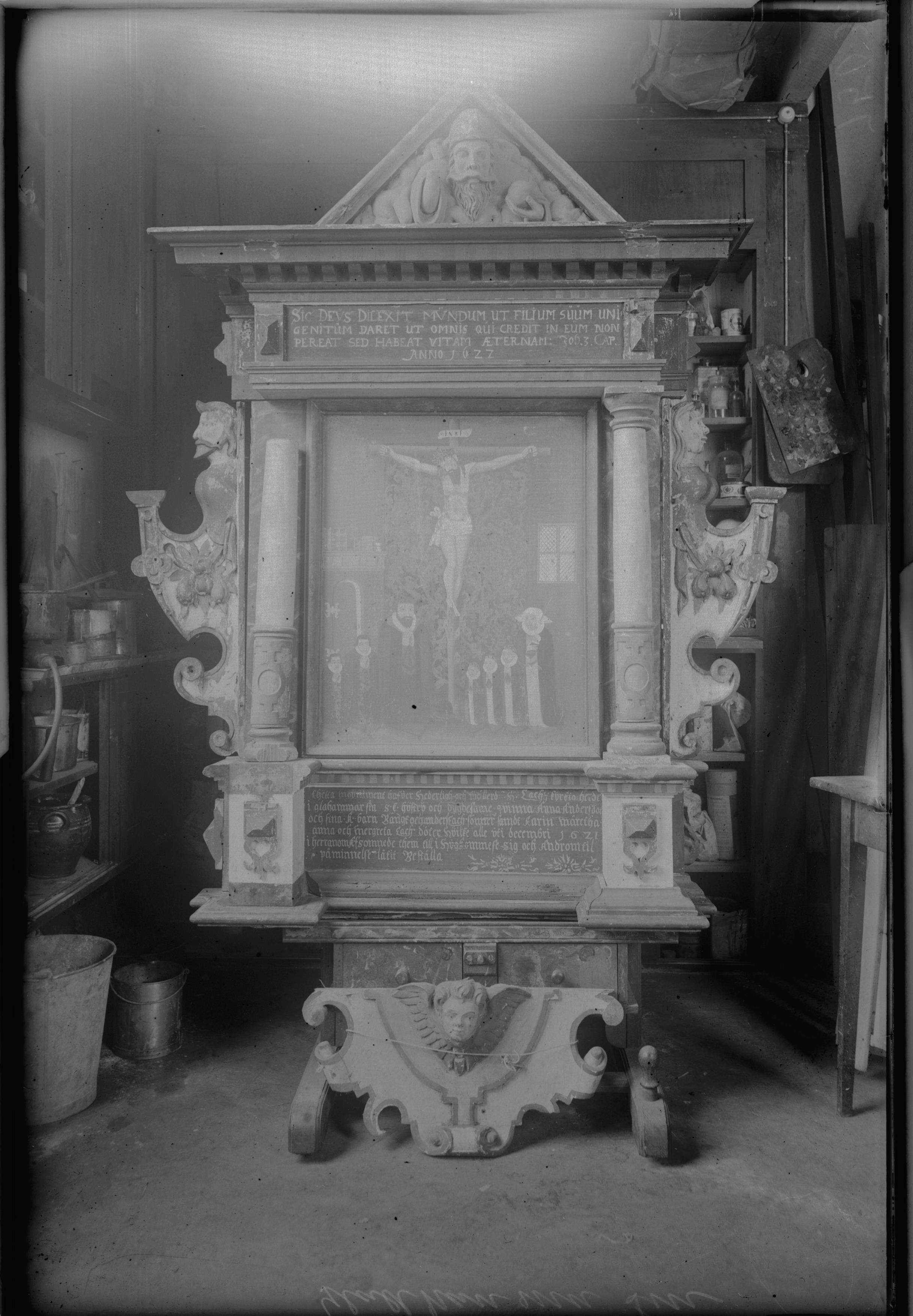 Alfred Nilson, Gladhammars kyrka
