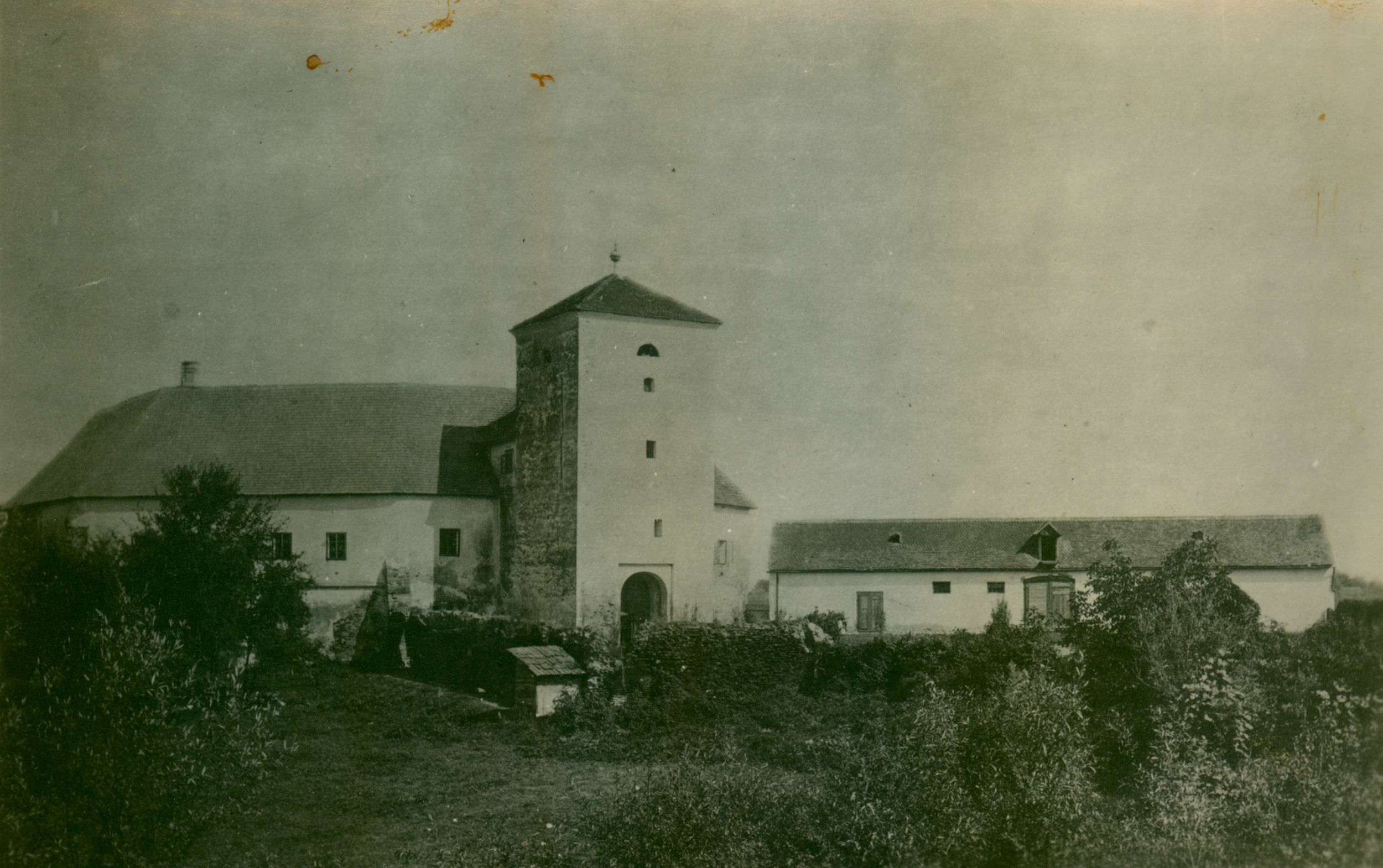 Josip Brunšmid, Đurđevac, srednjevjekovni grad, opći pogled izvana