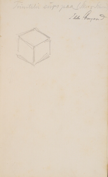 P.C. Skovgaard, En kube